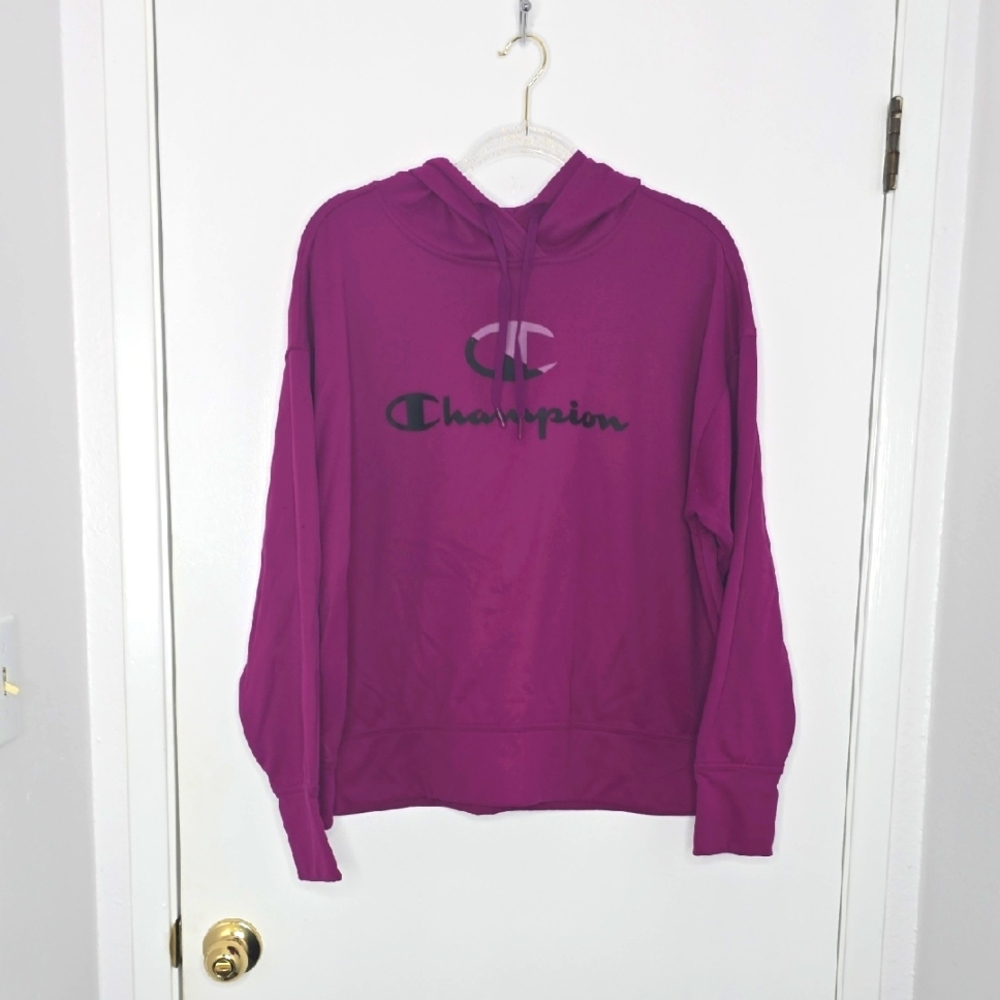 Champion Purple Hoodie Size Xl